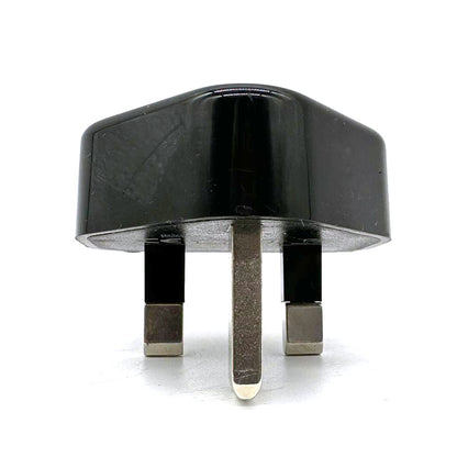 USB UK 3 Pin Plug Adaptor - Front view