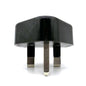 USB UK 3 Pin Plug Adaptor - Front view