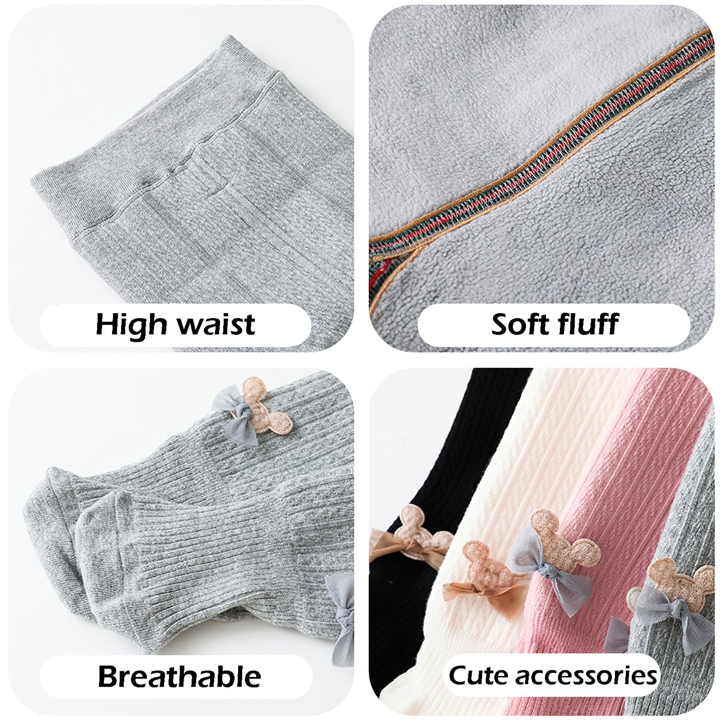 Kids Tights Soft Cotton Girls - Image 5