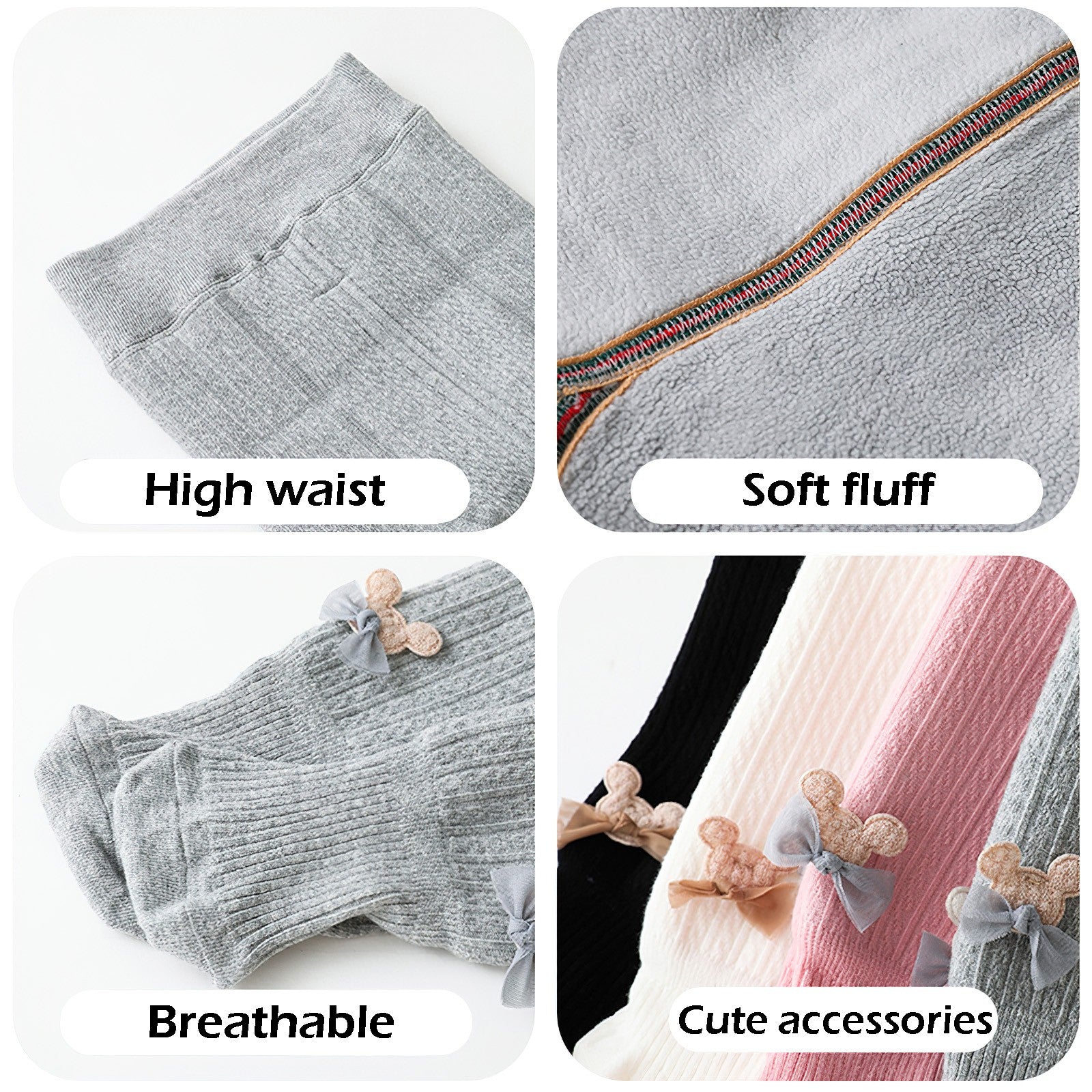 Kids Tights Soft Cotton Girls - Image 5