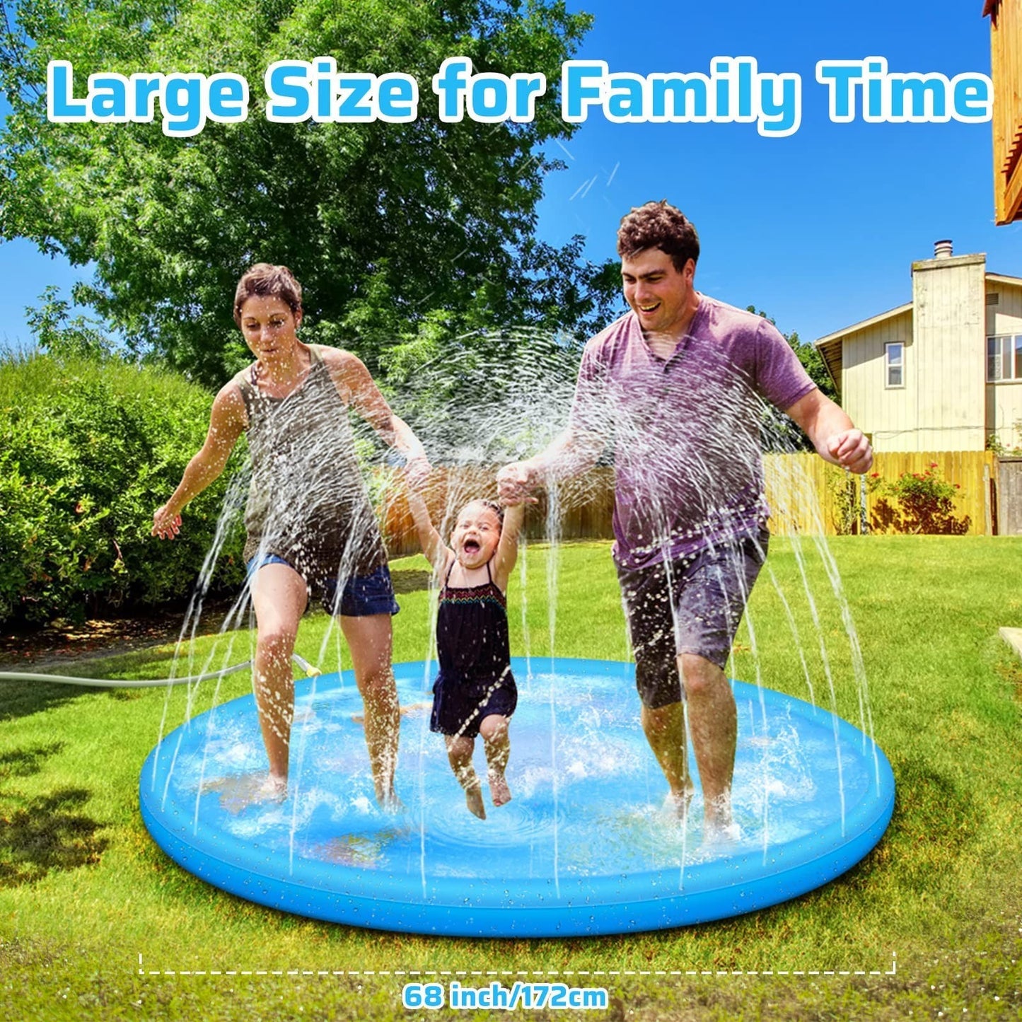 Splash Pad Sprinkler Play Mat - Image 4