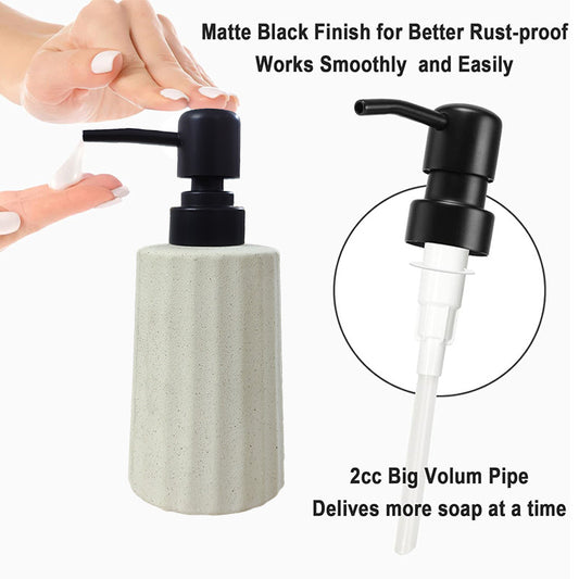 Small Soap Dispenser Dish Hand for - Front view