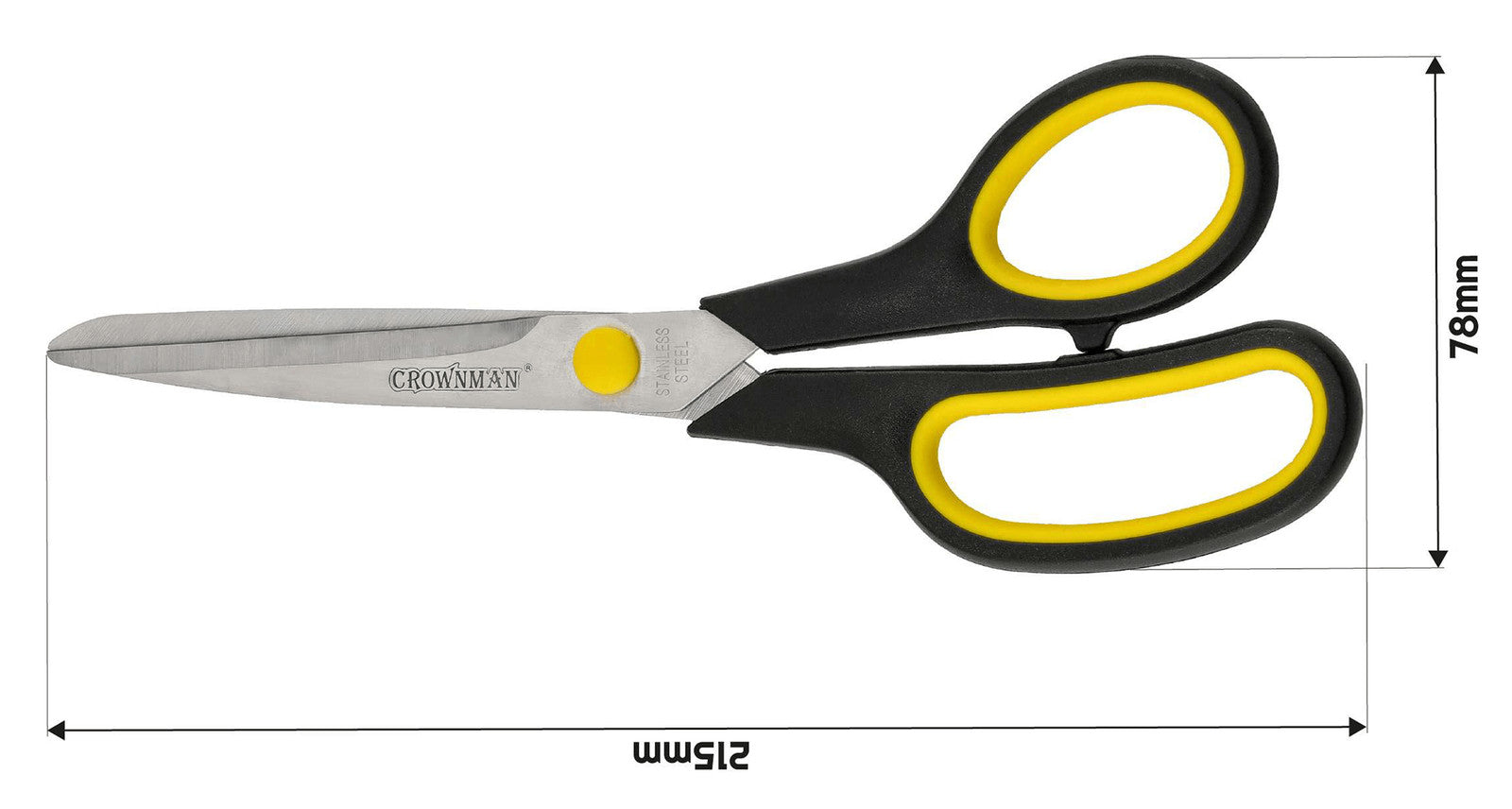 8.5" Stainless Steel General Scissors - Image 3