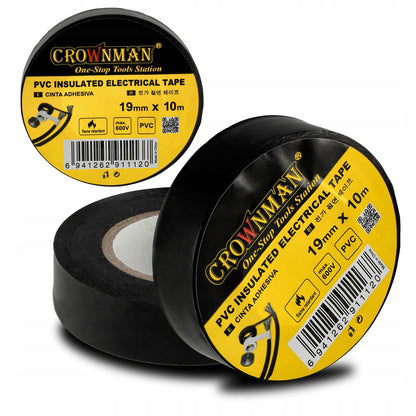 10PCS PVC Electrical Insulation Tape 19MMx10M - Front view