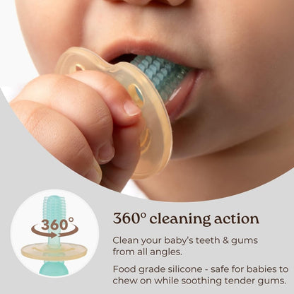 360° Silicone Baby Toothbrush Teether - Image 5