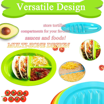9PCS Taco Holder Side Dish - Image 5