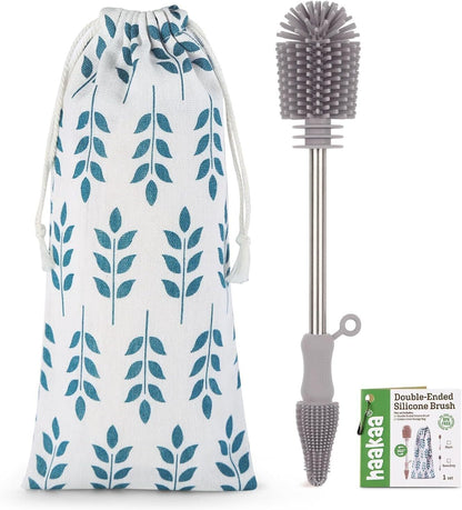 Silicone Cleaning Brush Baby Bottle Cleaner - Front view