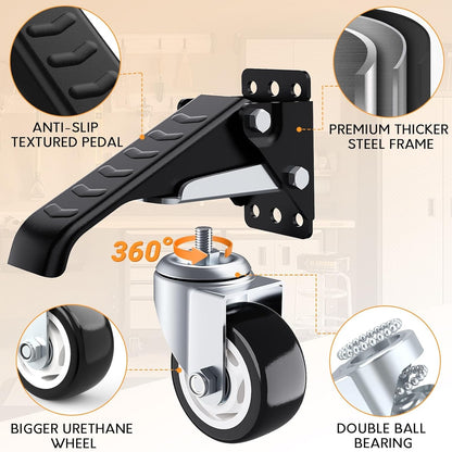 Casters Kit 880 Lbs Heavy - Image 3
