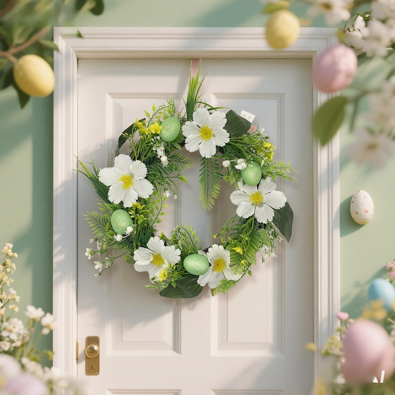 Easter Wreath for Front Door - Image 4