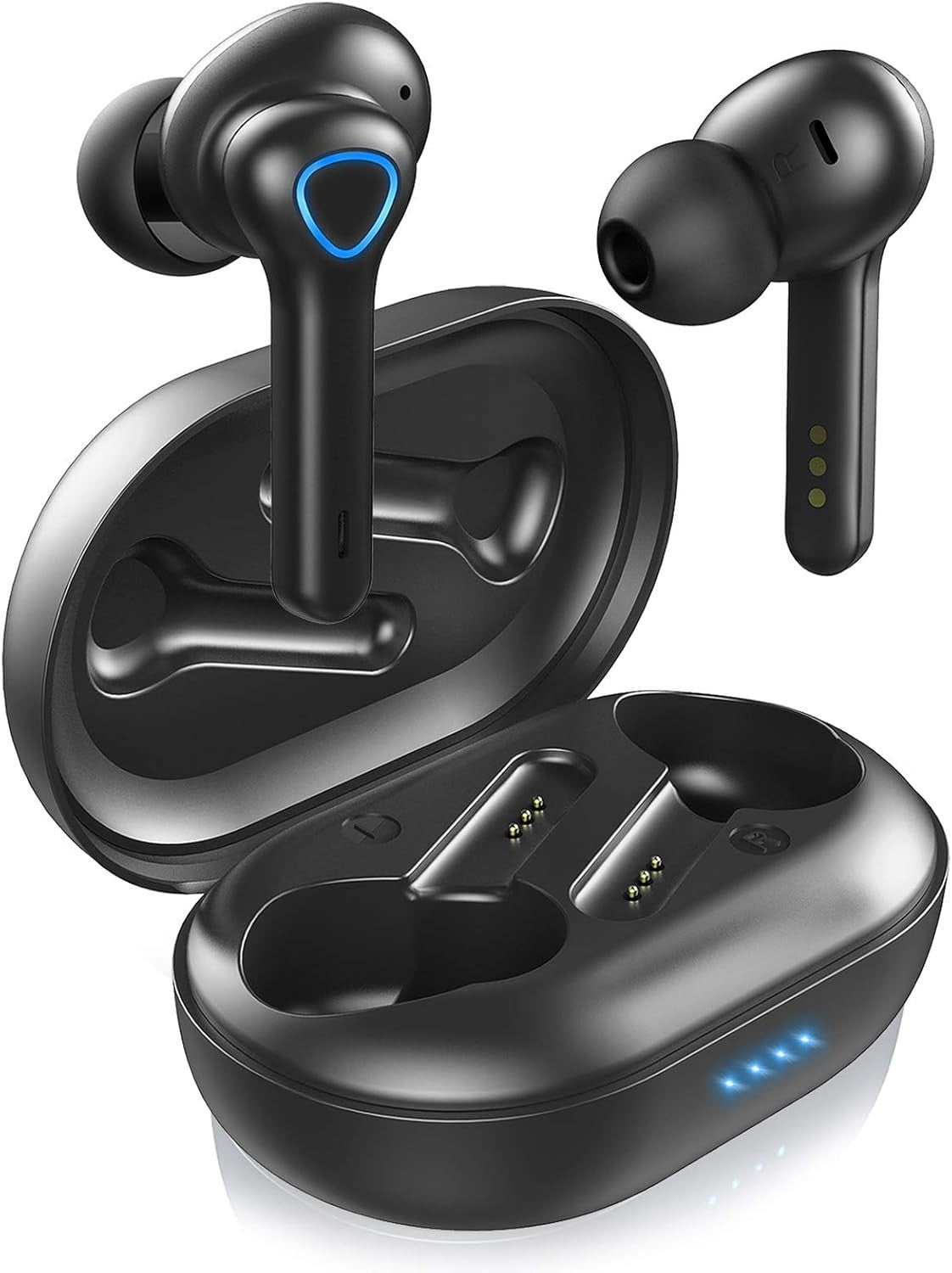 Wireless Bluetooth Earphones Running Headphones Waterproof - Front view