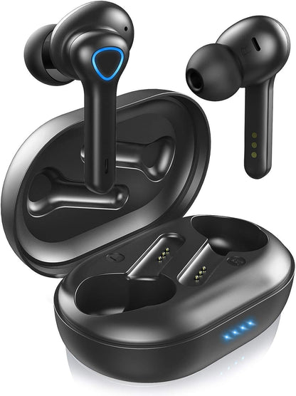 Wireless Bluetooth Earphones Running Headphones Waterproof - Front view