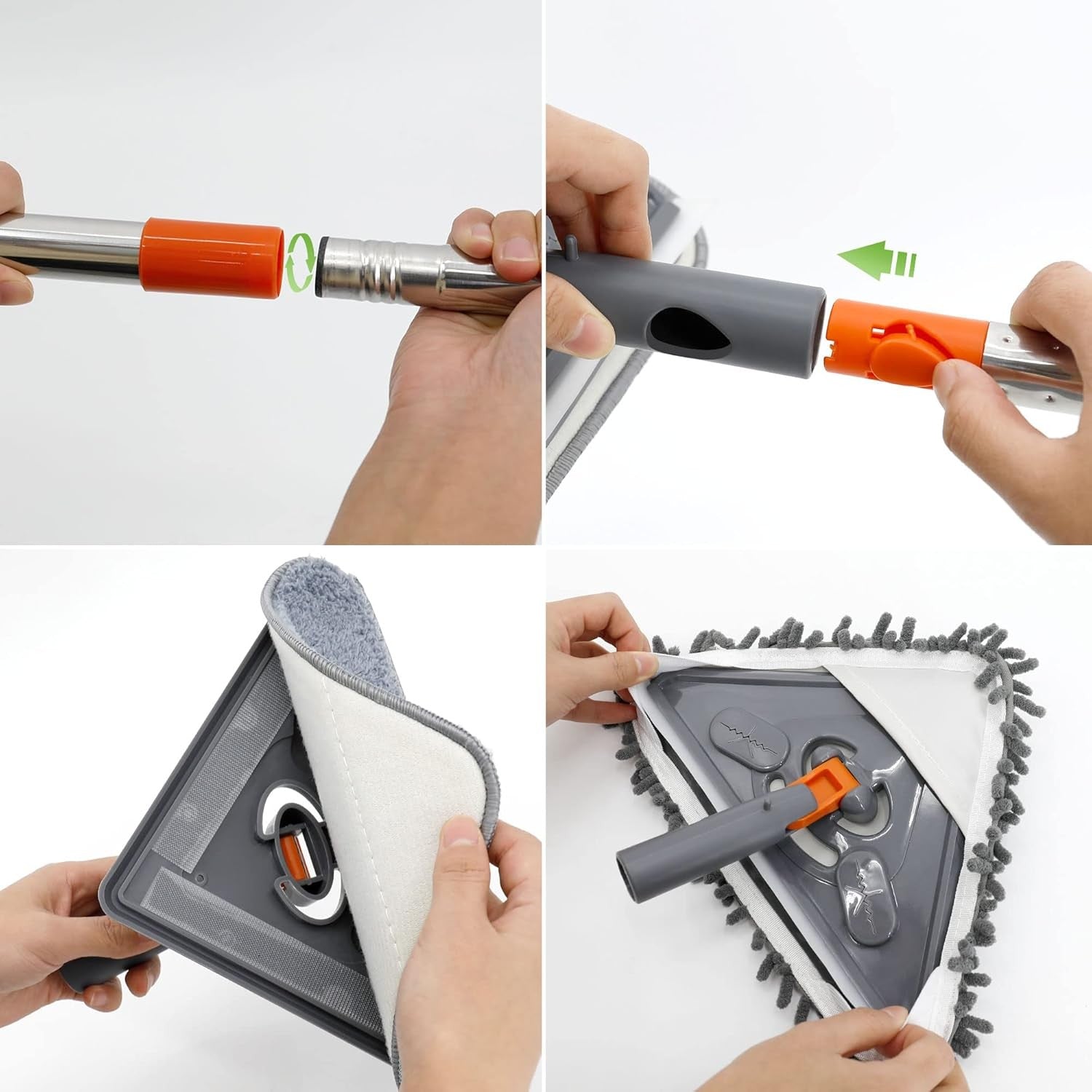 85" Long Handle Wall Mop - Image 6