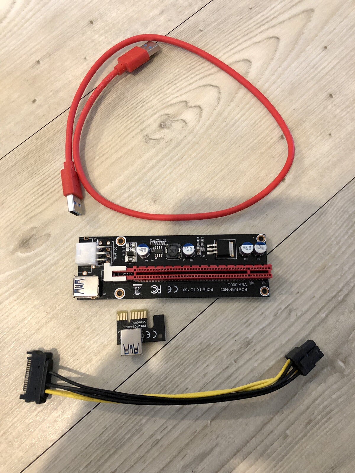 6X PCI-E Riser Card PCIe - Image 5