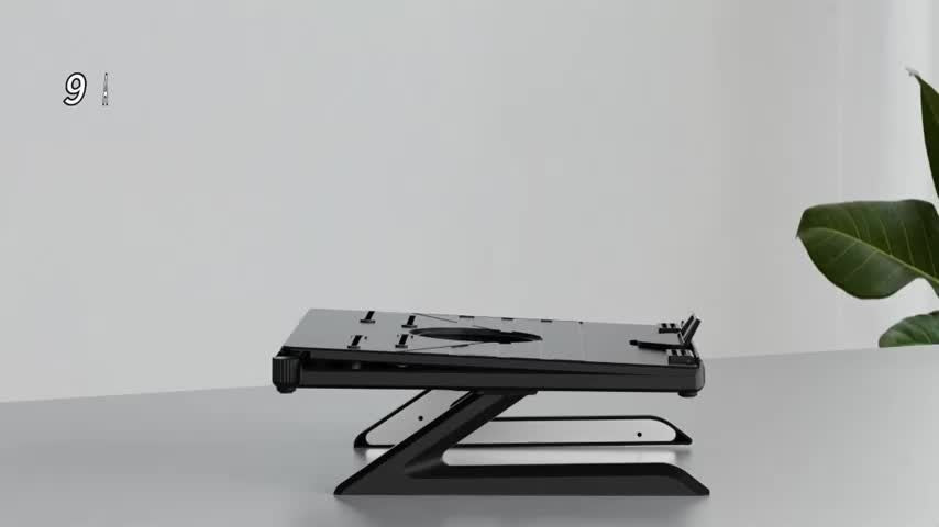 Laptop Stand with Phone Holder Desk - Detail view