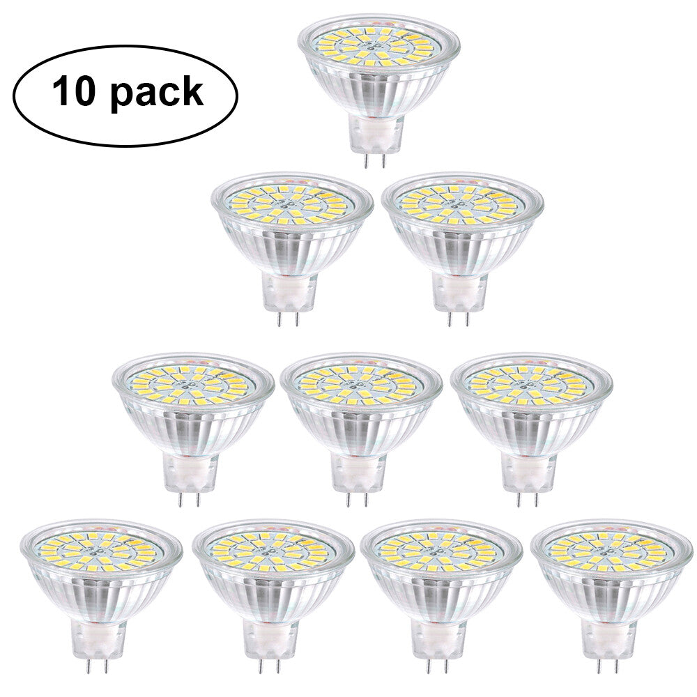 10pcs LED Light Bulbs 30 LED - Front view