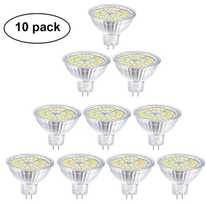 10pcs LED Light Bulbs 30 LED - Front view