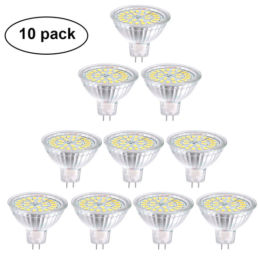 10pcs LED Light Bulbs 30 LED - Front view