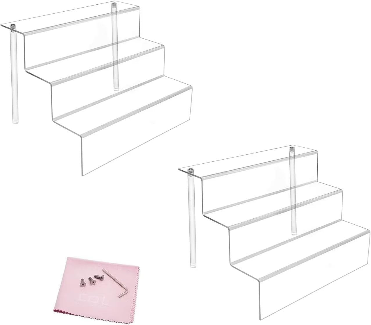 2 Acrylic Riser Clear Display - Image 7