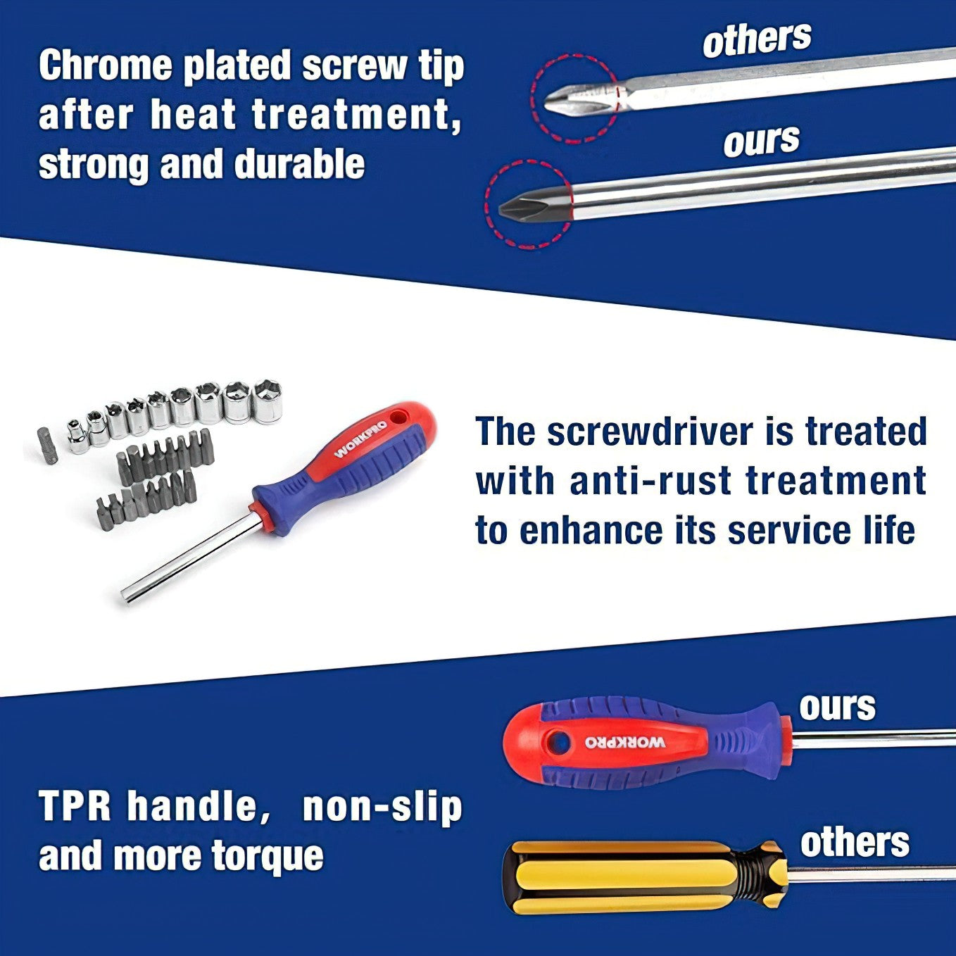45PCS Precision Standard Screwdriver Set - Image 3