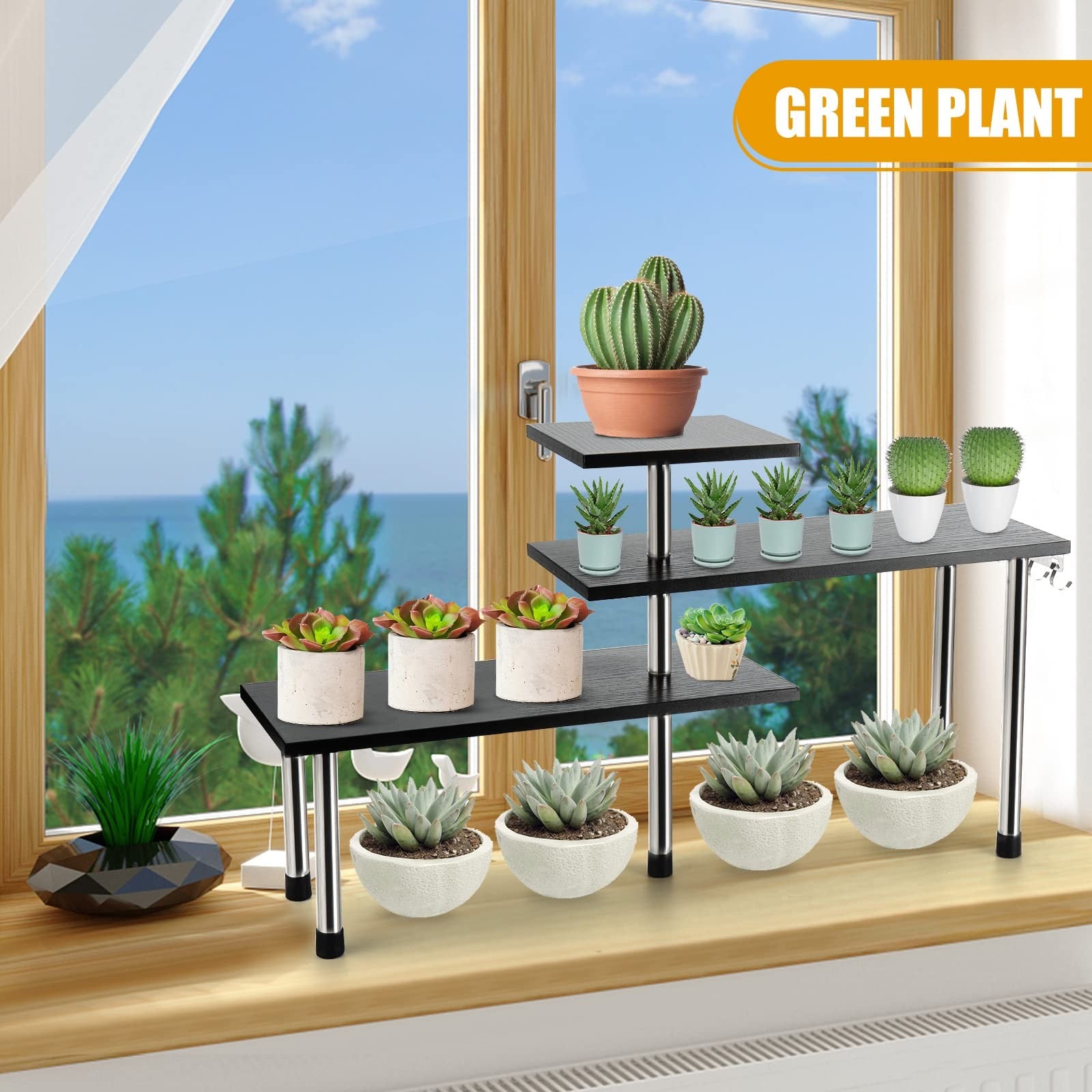 3 Tier Counter Corner Shelf - Image 5