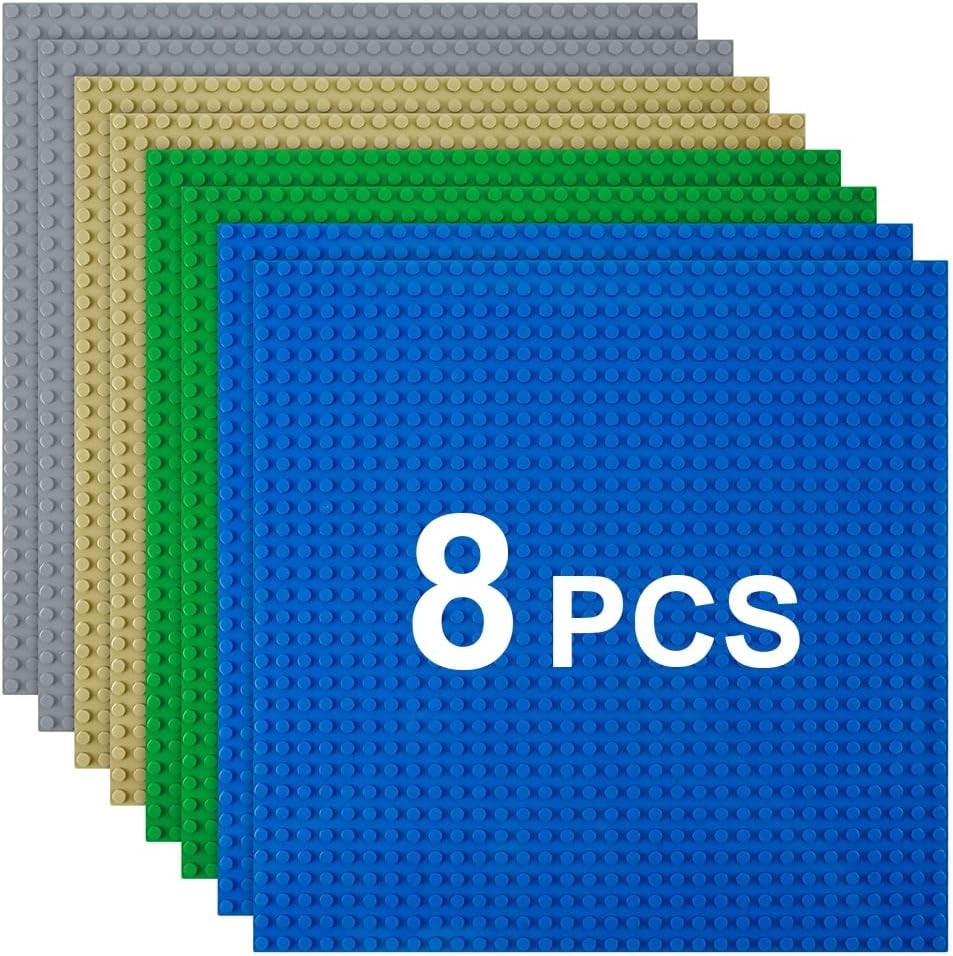 Base Plates Lego Baseplates 32x32 Stud Building Building Tray Board Brick 8 Pack