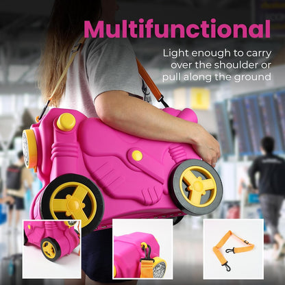 Kid Suitcase Ride On Sit On - Detail view
