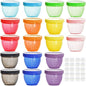 18PCS Small Food Storage 4oz/6oz - Image 8