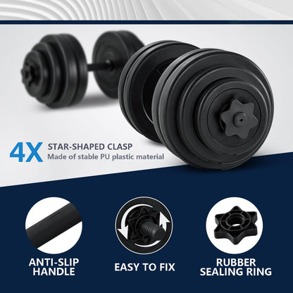 Adjustable Dumbbells Set 10-28KG Weights - Image 4