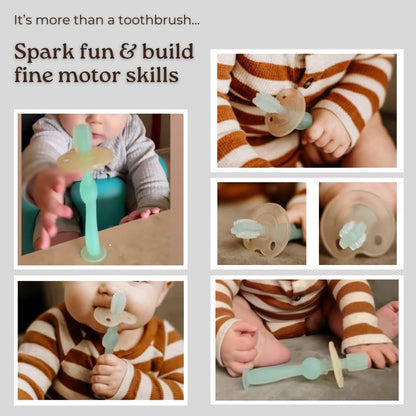 360° Silicone Baby Toothbrush Teether - Image 4