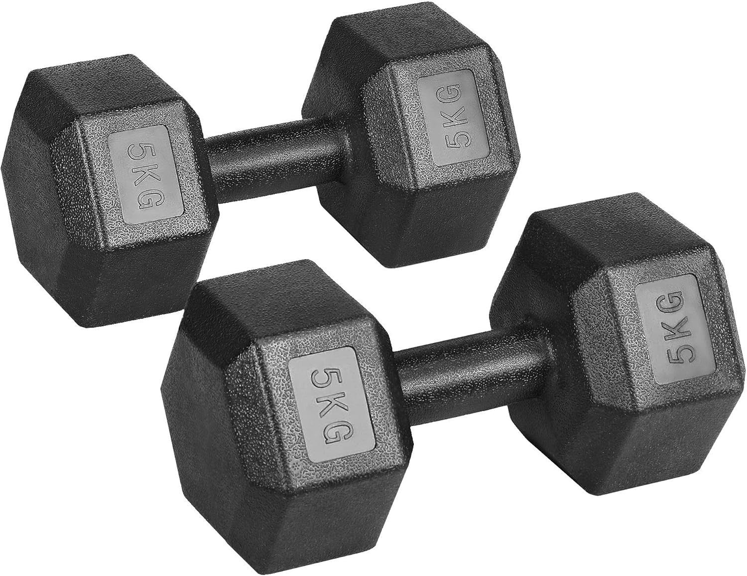 2/2.5/3/4/5kg x2 Dumbbells Set Women Men - Front view