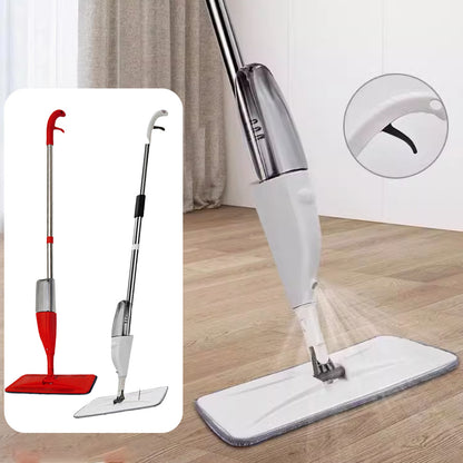 Spray Mop for Cleaning Floors Microfibre - Front view
