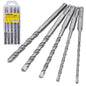 5x SDS Plus YG8C Tip Electric Hammer Drill Bits - product image 1 of 6