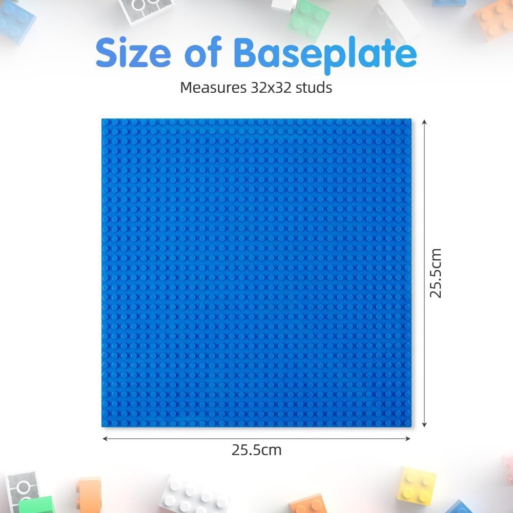 Base Plates Lego Baseplates 32x32 Stud Building Building Tray Board Brick 8 Pack