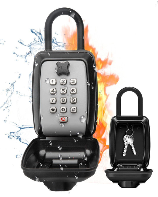 4-12 Digit Key Safe Wall Mounted Hangable Outdoor - product image 1 of 6
