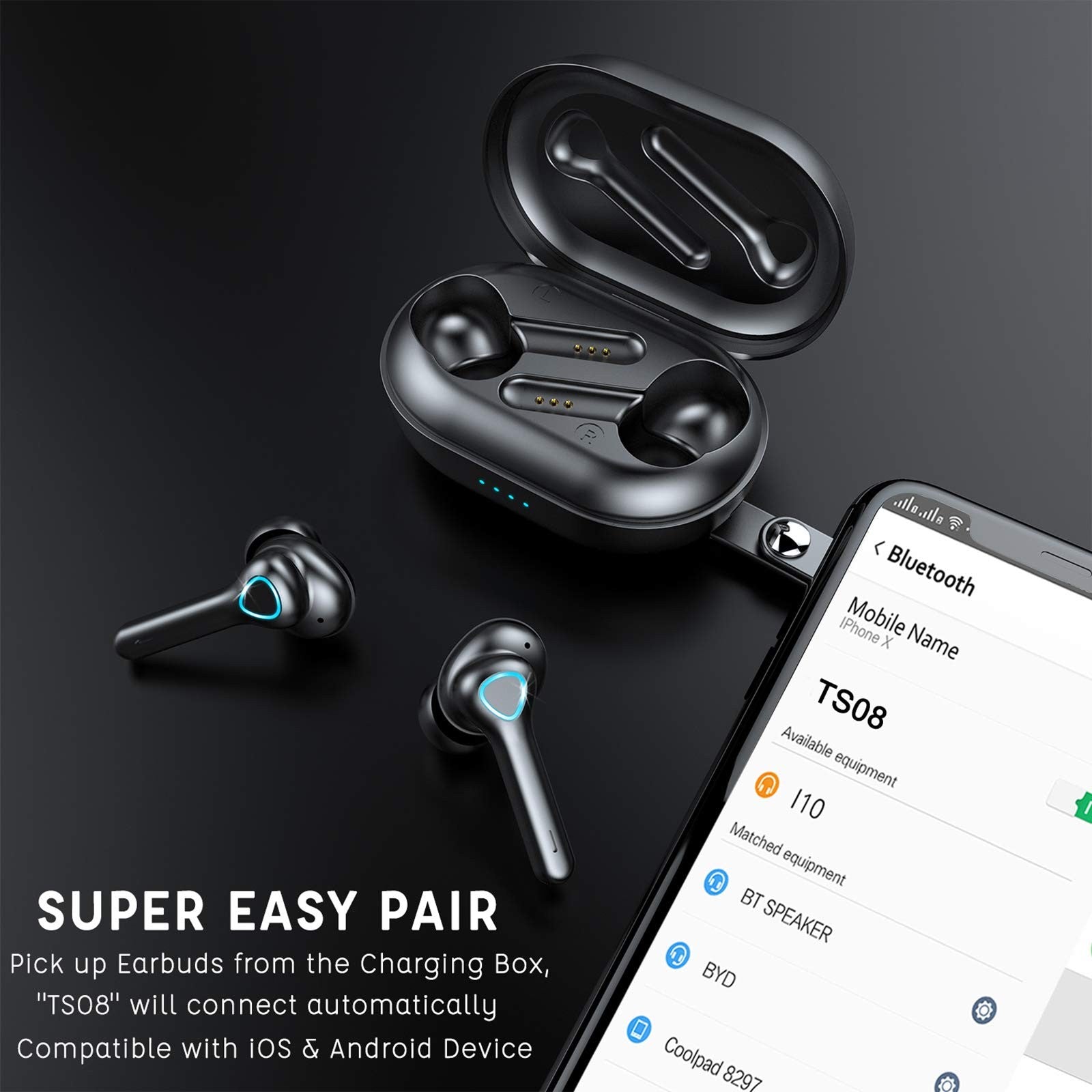 Wireless Bluetooth Earphones Running Headphones - Image 4