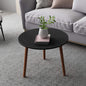 Coffee Tables Round Stacking Sofa Side Living Room Bedroom 55x42.5cm Oak Modern