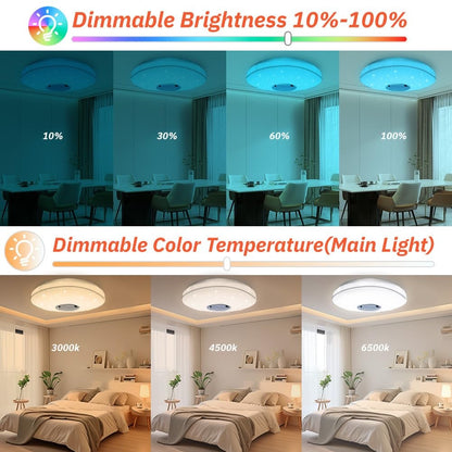 Led Ceiling Light Bedroom Living - Image 6