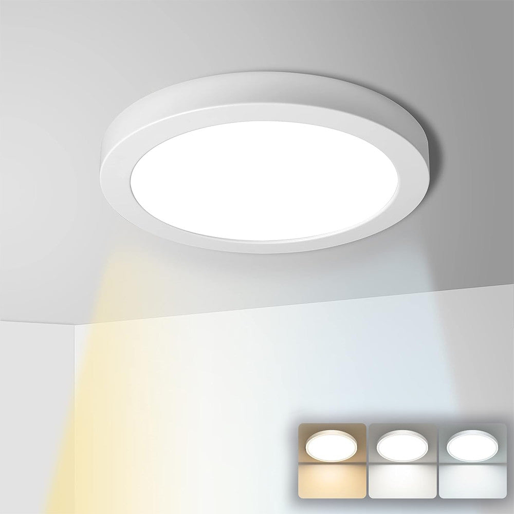 Bathroom Light 18W Flush Ceiling Light - Front view