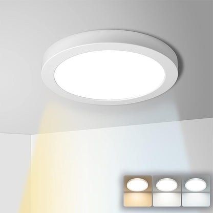 Bathroom Light 18W Flush Ceiling Light - Front view