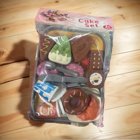 Kids Ice Cream Toys Set Play - Front view