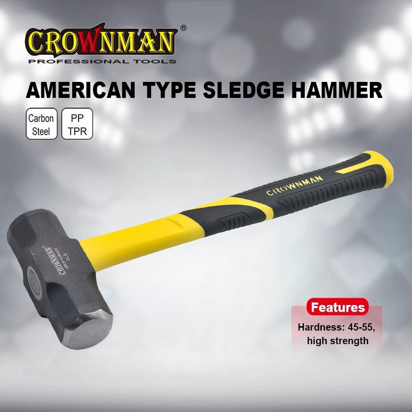 Heavy Duty Sledge Hammer Tool 3LB - Detail view