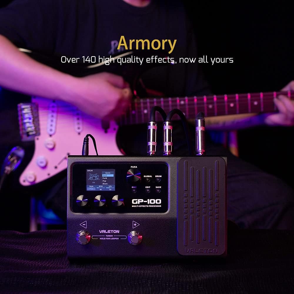 Valeton Guitar Pedal Multi-Effects Processor - Image 3
