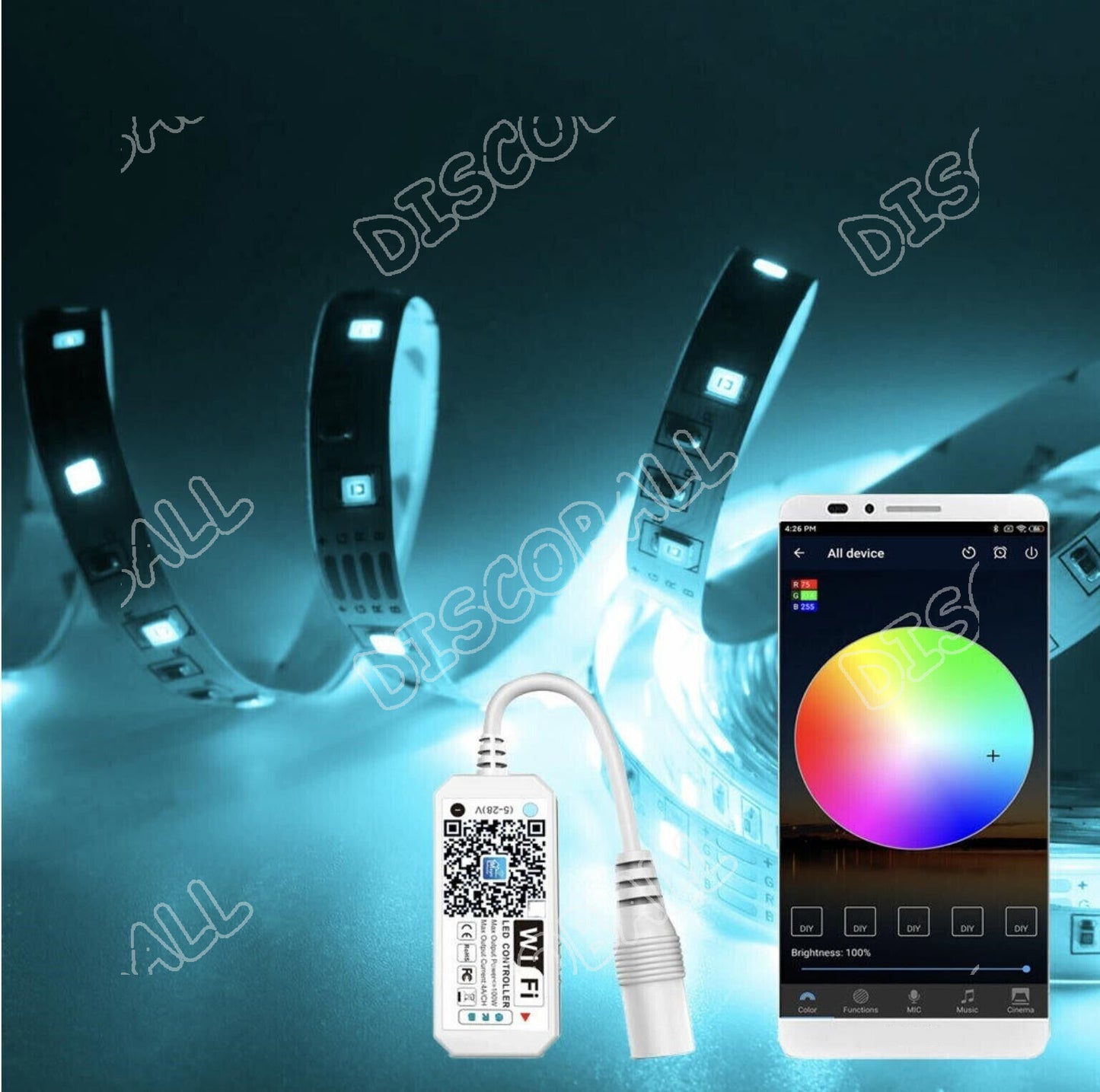 WiFi Smart LED Strip Lights - Image 5