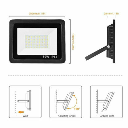 Led Floodlight Outside Light 50W-200W - Image 7