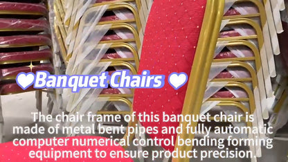 Banqueting Chairs Metal Stacking Dining Chairs - Detail view