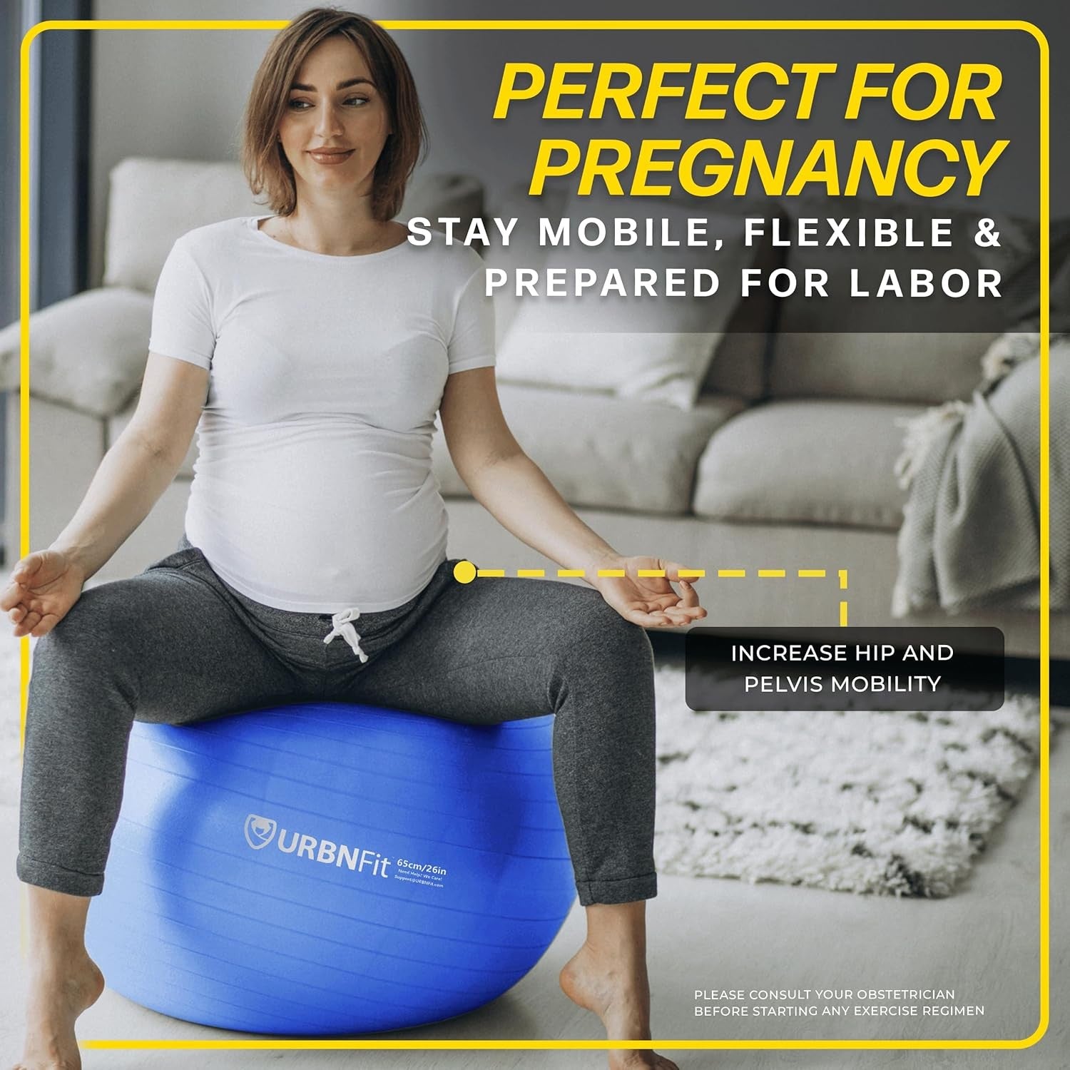 Yoga Gym Ball Exercise Fitness - Image 4
