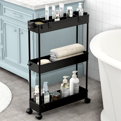 3/4 Tier Storage Trolley Cart - Image 9
