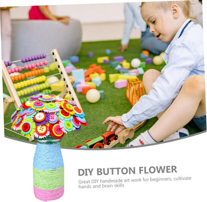 Artificial Flowers Set Button Plant - Image 5