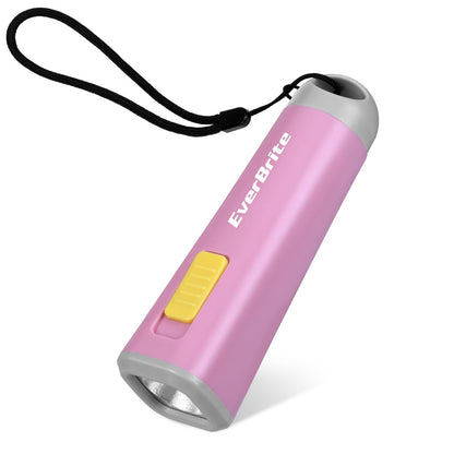 Mini LED Flashlight Lightweight Torch Soft - Front view